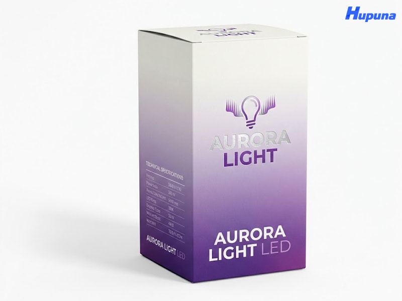 Hộp giấy đựng bóng đèn AURORA LIGHT do Hupuna sản xuất