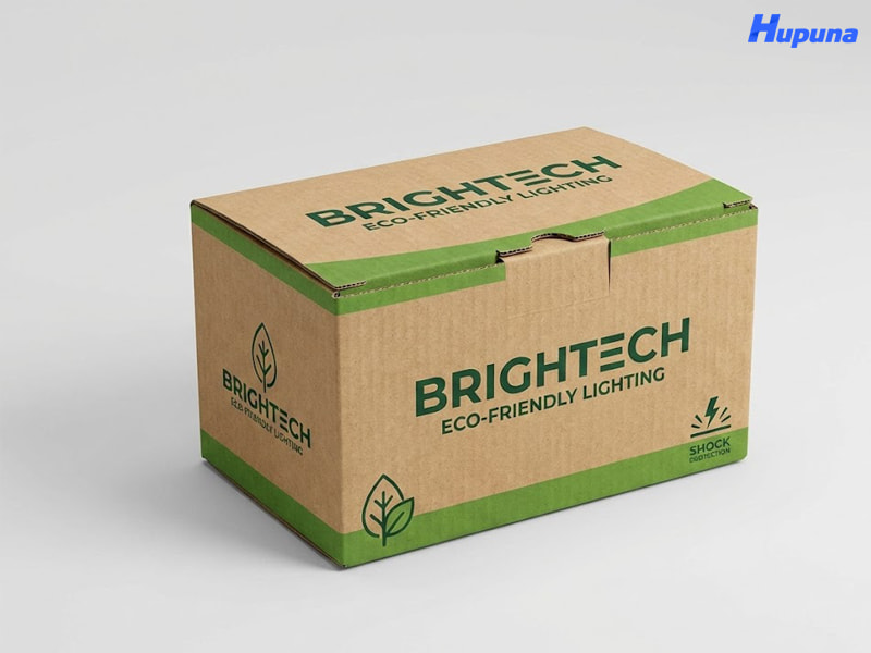 Hộp giấy đựng bóng đèn BRIGHTECH do Hupuna sản xuất