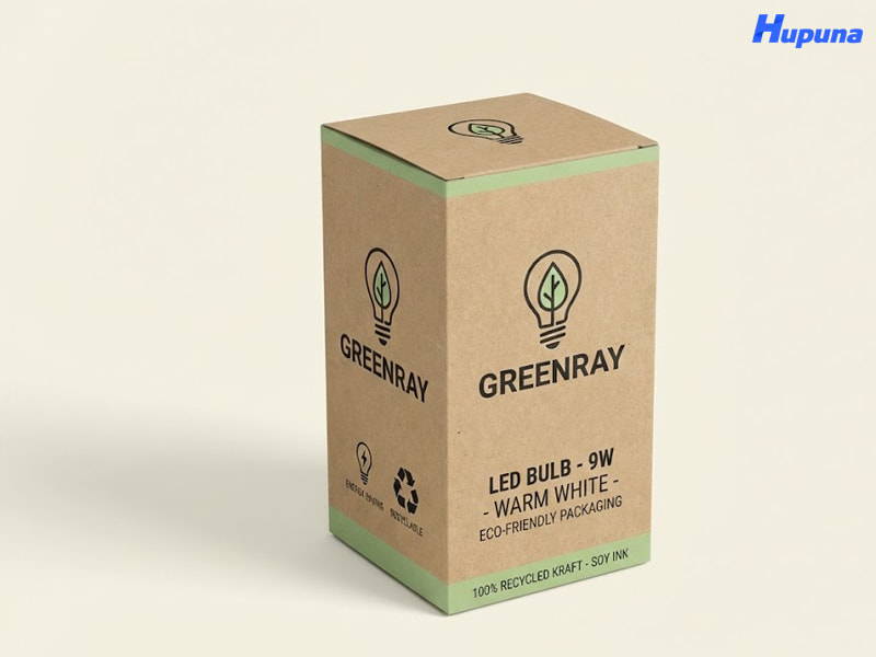 Hộp giấy đựng bóng đèn GREENRAY do Hupuna sản xuất
