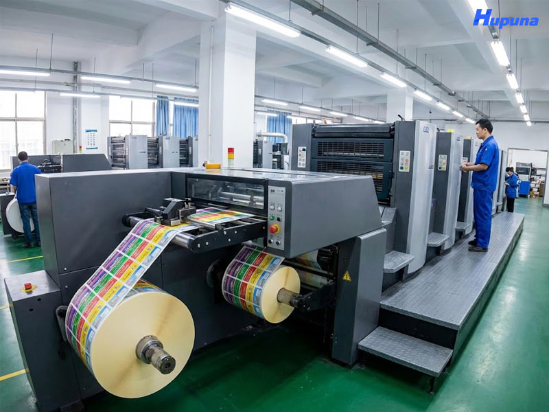 Hupuna cung cấp dịch vụ in tem nhãn mác decal giấy