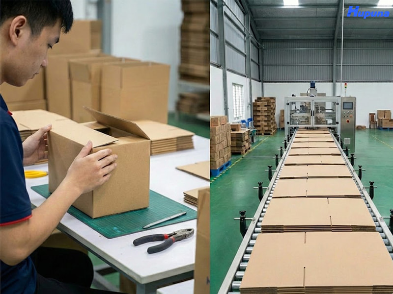 Hupuna nhận sản xuất thùng carton số lượng ít