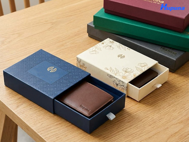 Hupuna sản xuất và in hộp giấy đựng ví chất lượng, giá tốt