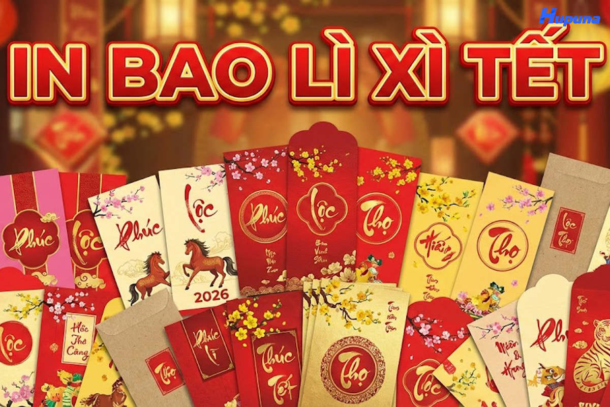 In bao lì xì Tết