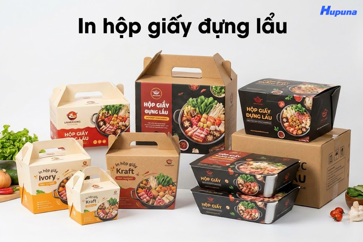 In hộp giấy đựng lẩu