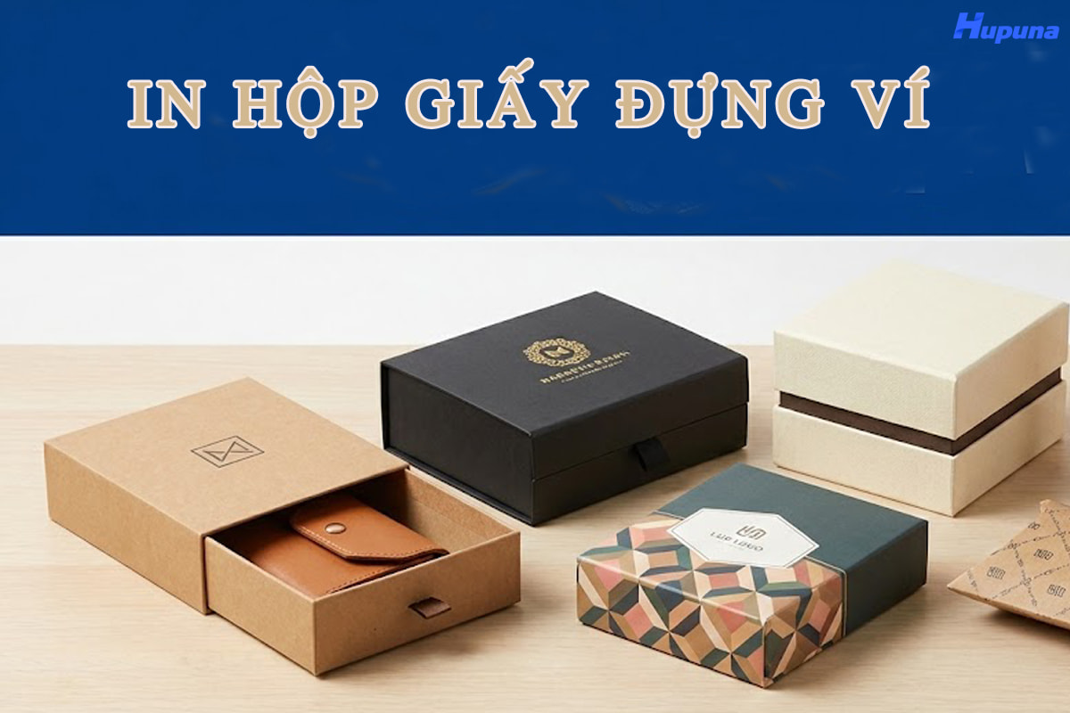 In hộp giấy đựng ví