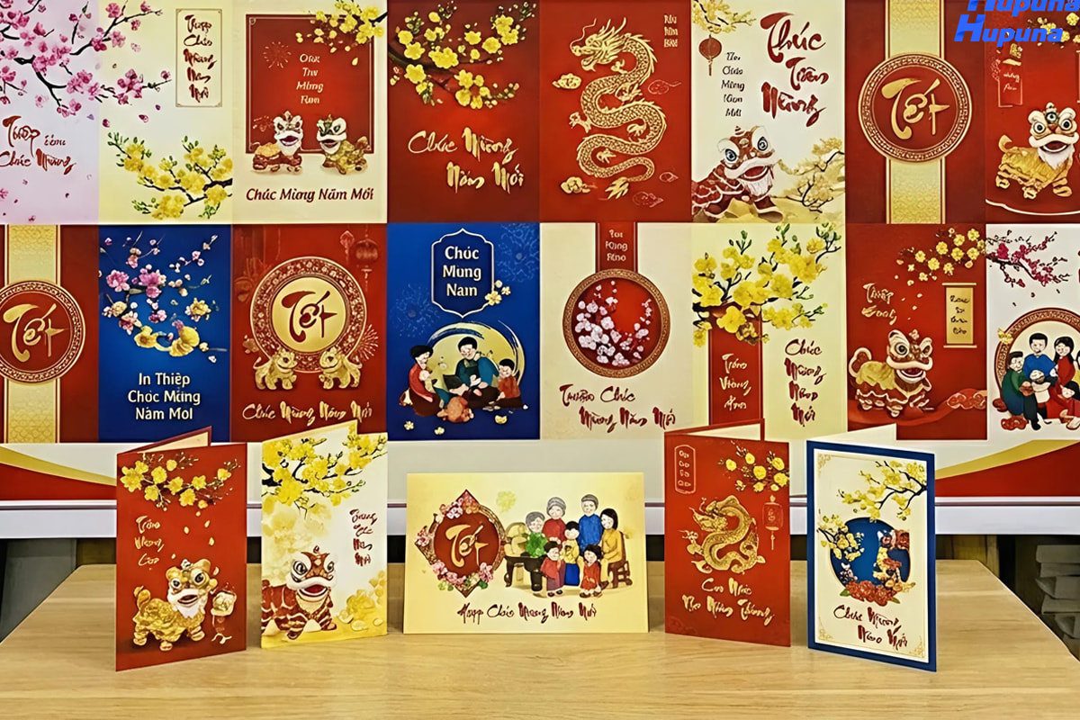 In thiệp chúc mừng năm mới