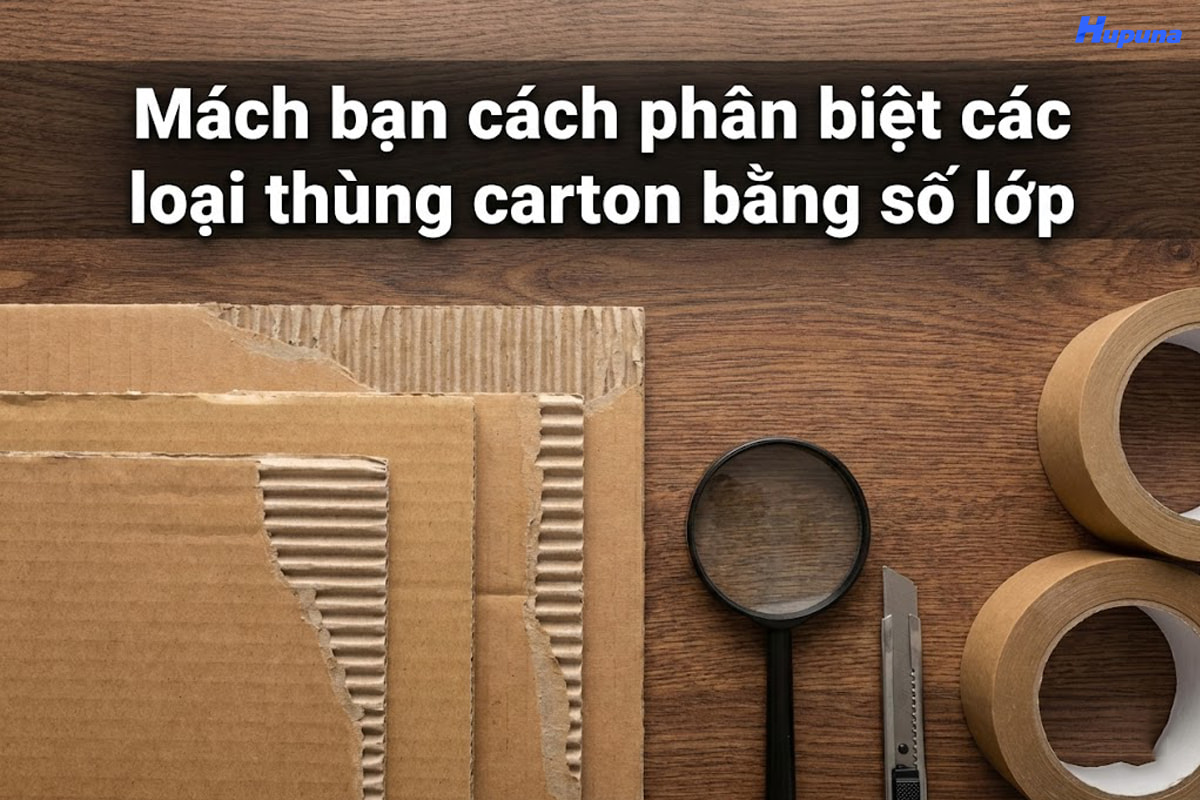 Mách bạn cách phân biệt các loại thùng carton bằng số lớp