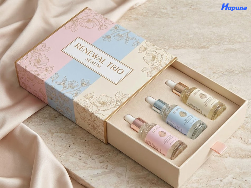 Mẫu hộp giấy đựng serum của khách hàng Hupuna ảnh 3