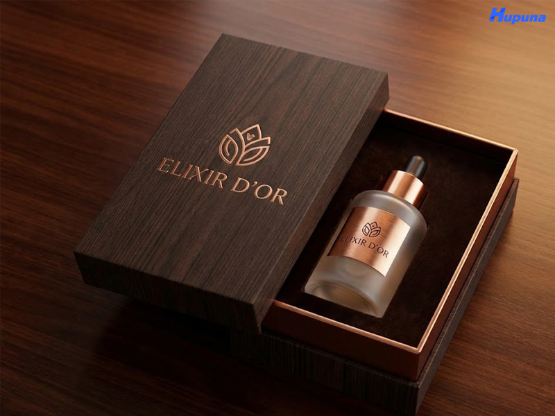 Mẫu hộp giấy đựng serum của khách hàng Hupuna ảnh 4