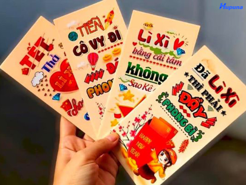 Những lưu ý cần biết khi đặt in bao lì xì Tết