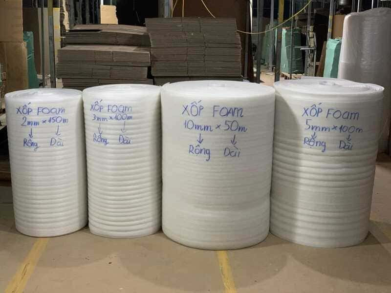 Thông số kỹ thuật xốp Foam 5mm