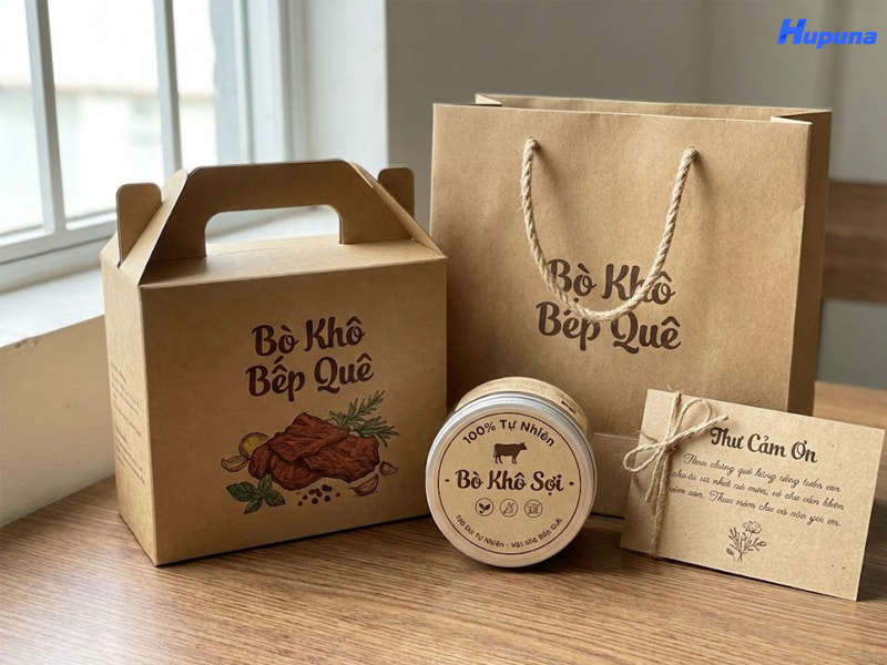 Trọn bộ giải pháp bao bì đựng bò khô cho doanh nghiệp