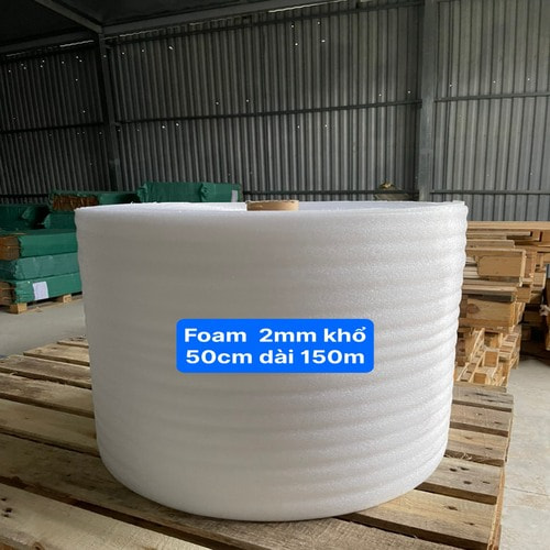 Xốp Foam 2mm khổ 100cm dài 150m (6,8kg) ảnh 2