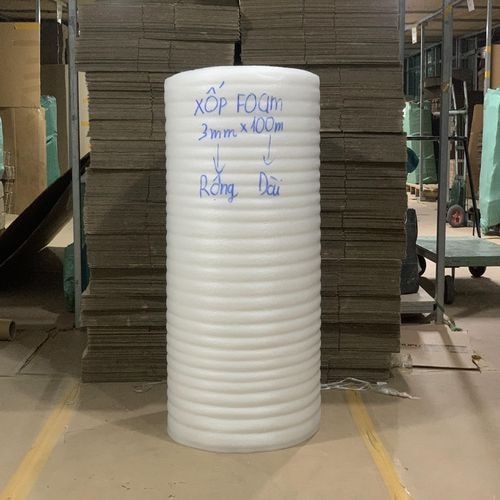 Xốp Foam 3mm khổ 100cm dài 100m (6,8kg) ảnh 1