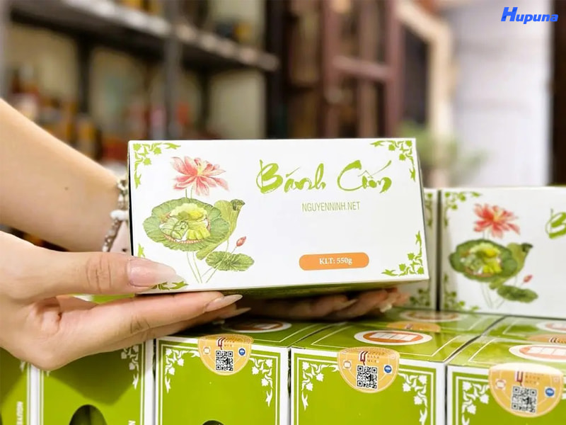 Báo giá in hộp giấy đựng bánh cốm