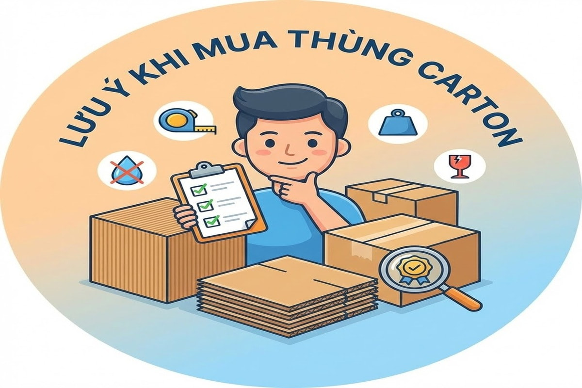 Cần lưu ý khi mua thùng carton tránh mất tiền oan