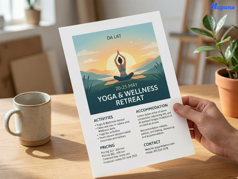 Chất liệu giấy in tờ rơi Bristol