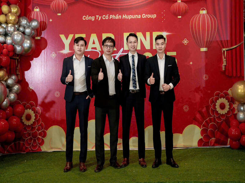Đội ngũ ban lãnh đạo công ty Cổ phần Hupuna Group