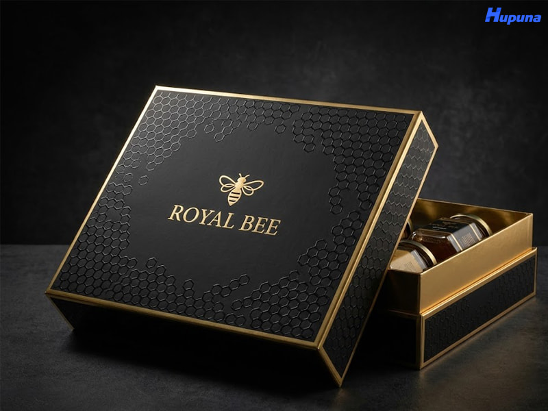 Hộp mật ong cao cấp quà biếu của thương hiệu ROYAL BEE