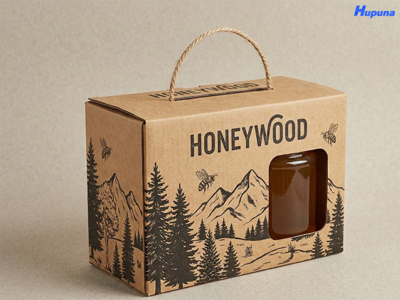 Hộp mật ong rừng của thương hiệu HONEYWOOD