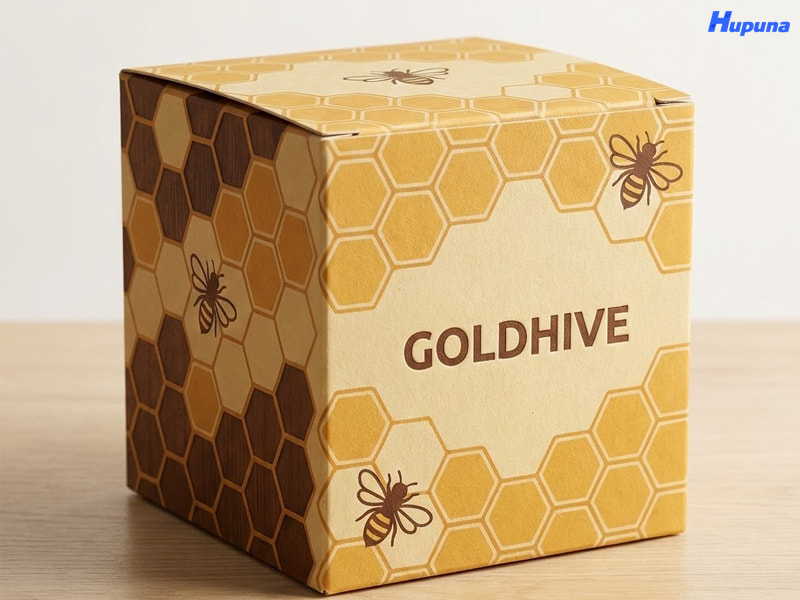 Hộp mật ong truyền thống của thương hiệu GOLDHIVE