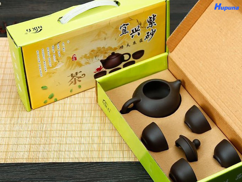Hupuna là xưởng in hộp giấy đựng ấm chén uy tín, giá xưởng