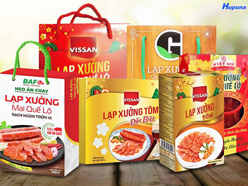 Nên đầu tư in hộp giấy đựng lạp xưởng
