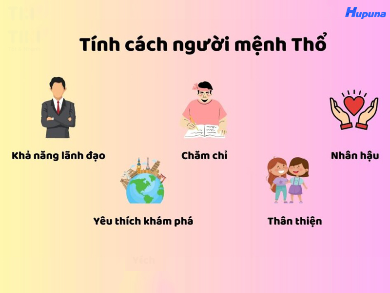 Đặc điểm tính cách của người mệnh Thổ