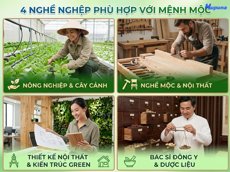 Định hướng nghề nghiệp cho người mệnh Mộc