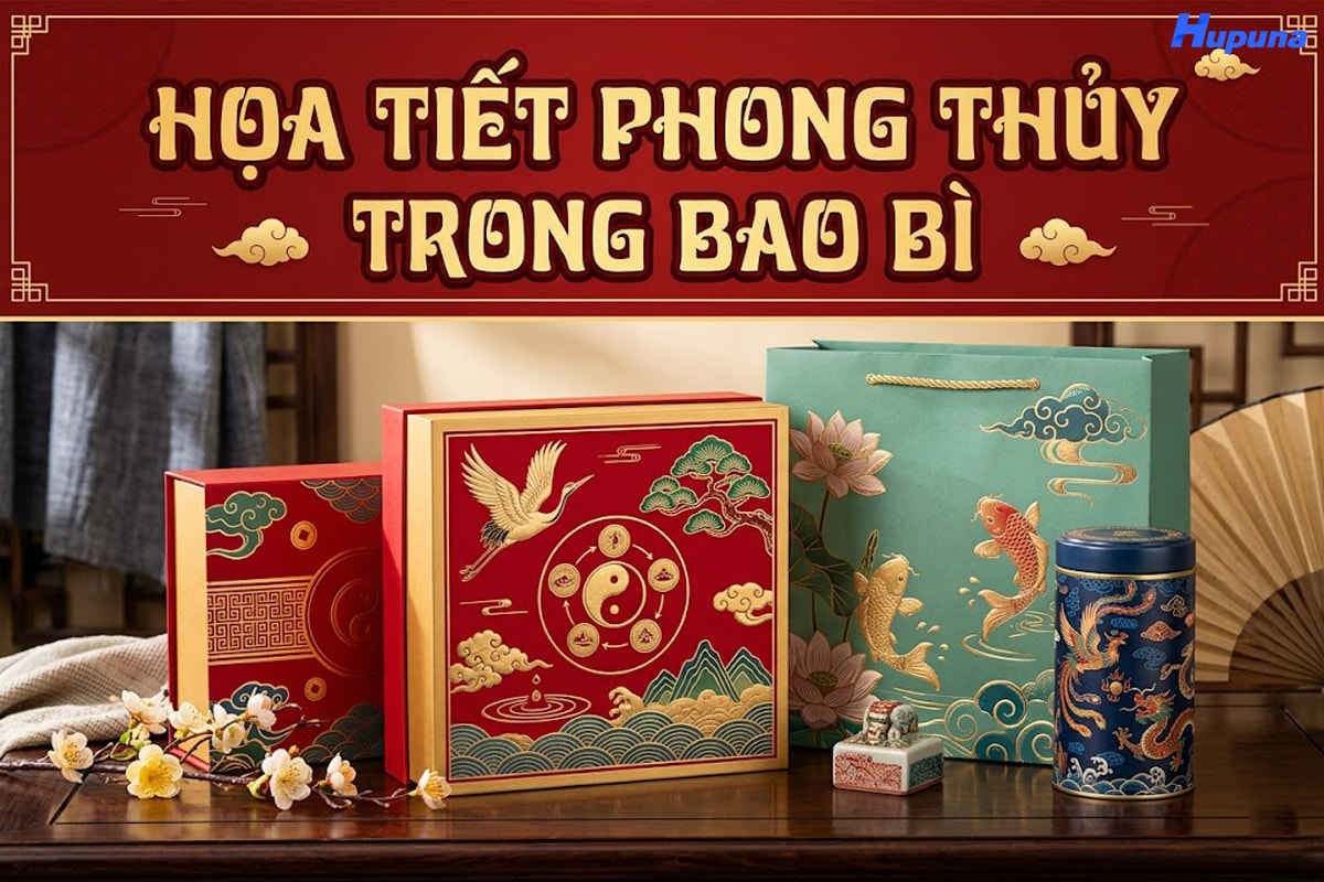 Họa tiết phong thủy trong bao bì