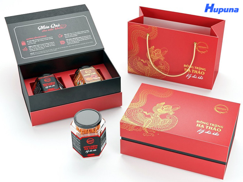 Hộp carton lạnh đựng đông trùng hạ thảo