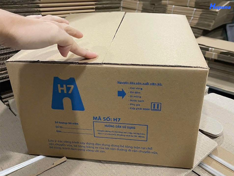 Hộp đựng con kê bê tông H7 mẫu 2