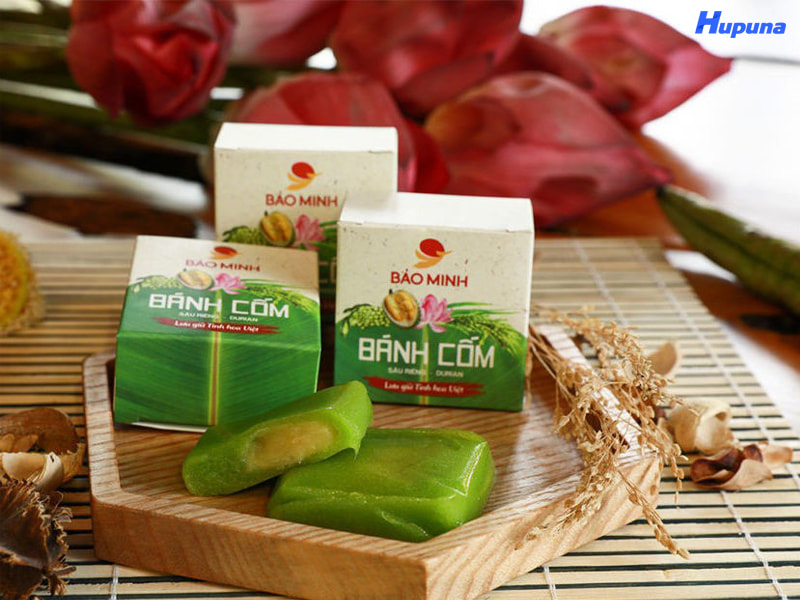 Hộp giấy đựng bánh cốm