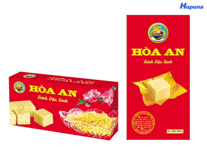 Hộp giấy đựng bánh đậu xanh