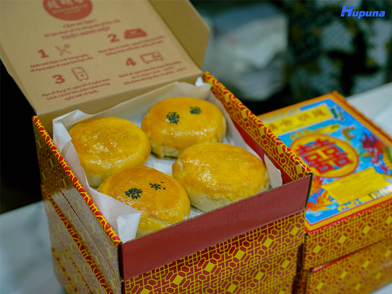 Hộp giấy đựng bánh pía