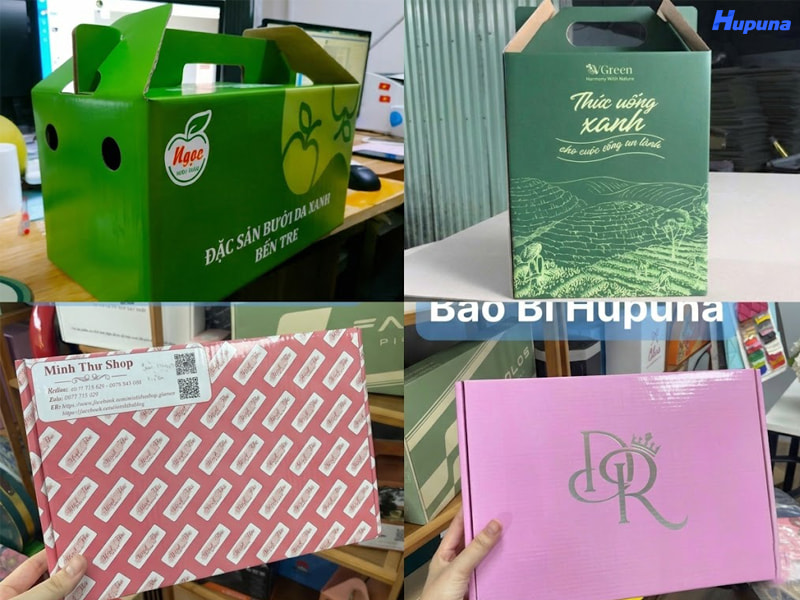 Hupuna chuyên sản xuất thùng carton phong thủy cho mệnh Hỏa