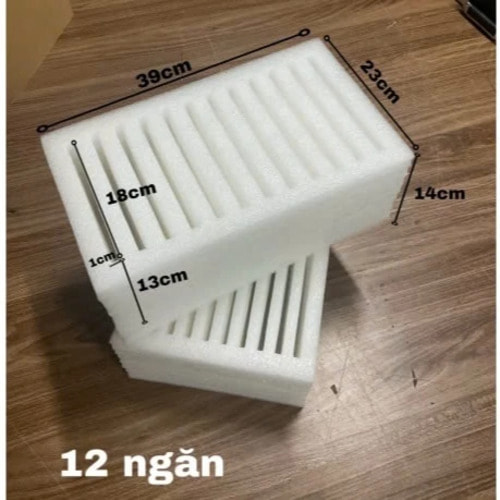 Khay xốp đựng máy tính bảng 12 ngăn