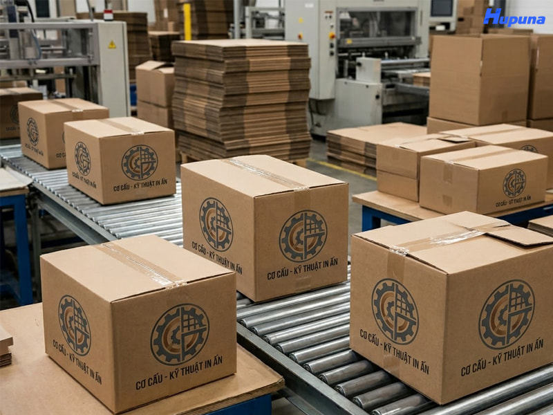 Lỗi phong thủy thường gặp khi đặt in thùng carton về vị trí đặt logo