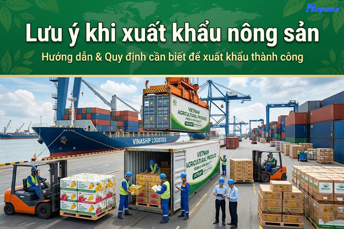 Lưu ý khi xuất khẩu nông sản
