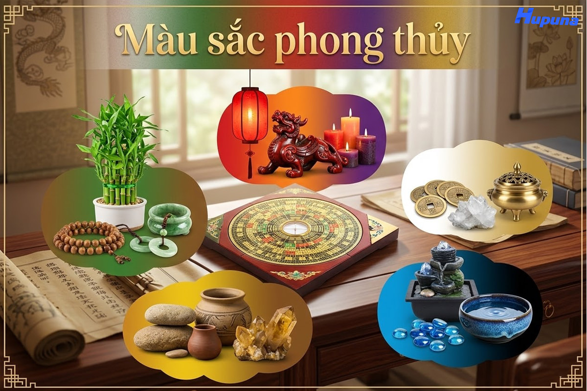 Màu sắc phong thủy