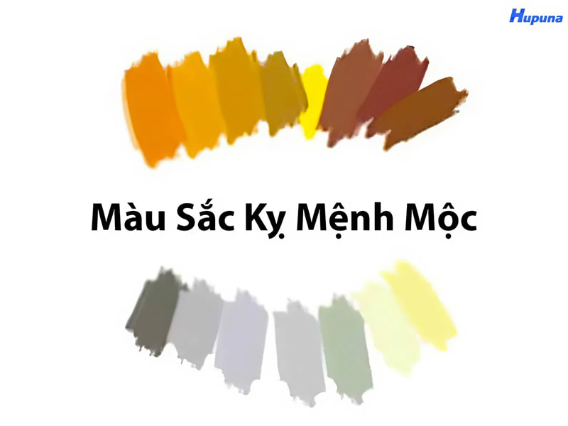Màu tương khắc của mệnh Mộc