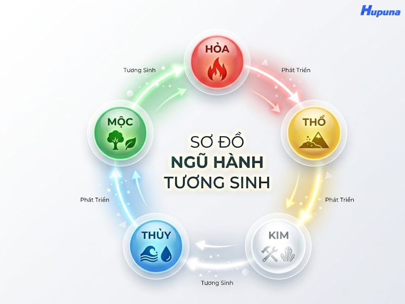 Nguyên lý tương sinh trong ngũ hành và ứng dụng vào bao bì