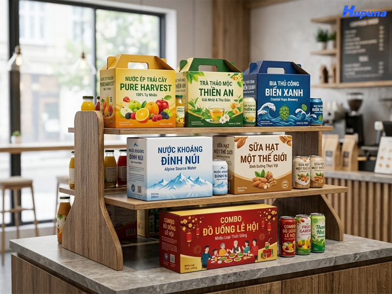 Tiêu chí quan trọng khi in thùng carton đựng đồ uống
