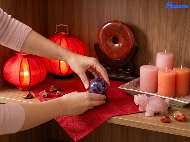 Ứng dụng của màu tương hợp khi chọn vật phẩm phong thủy