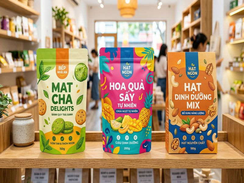 Bao bì bắt mắt