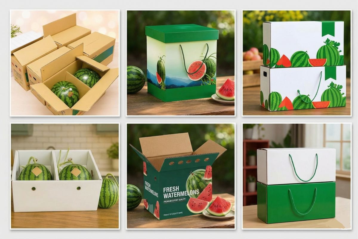 Dịch vụ in thùng carton đựng dưa hấu tại Hupuna