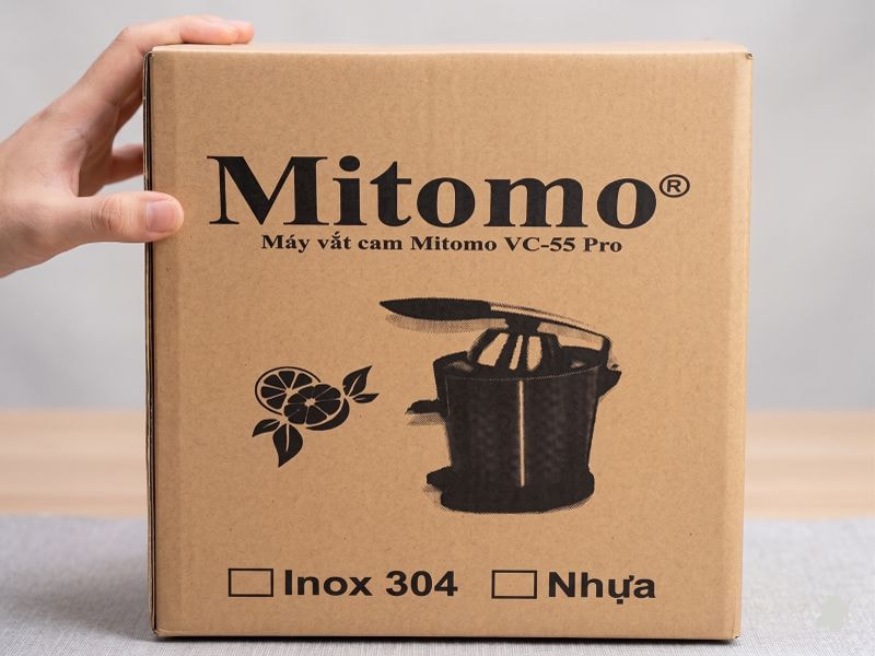 Hộp carton đựng máy vắt cam của Hupuna