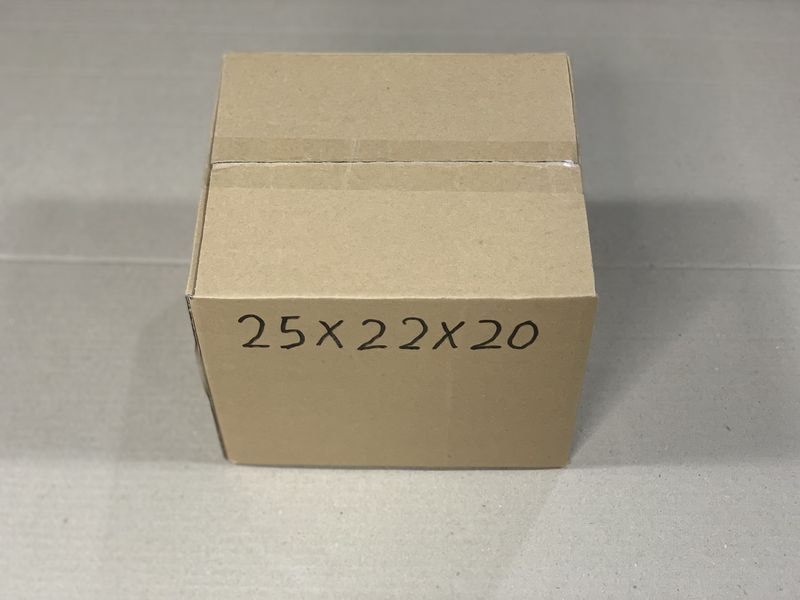 Hộp carton nắp đối size 25x22x20cm