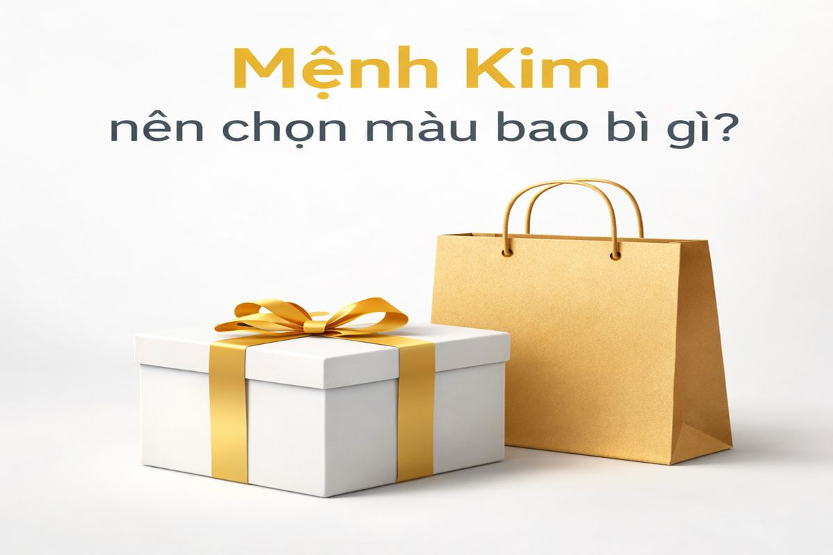 Mệnh Kim nên in hộp carton màu gì để kinh doanh hồng phát