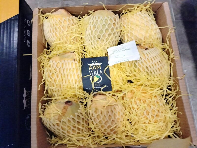 Thùng carton 5 lớp đựng xoài